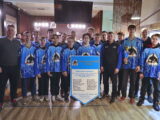 Команду «Полюс» наградили за бронзовые медали Всероссийских финальных соревнований «Золотая Шайба-2024»
